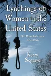 Lynchings of Women in the United States cover