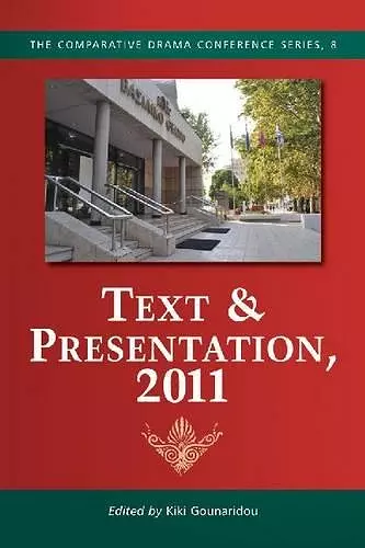 Text & Presentation, 2011 cover