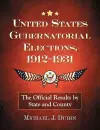 United States Gubernatorial Elections, 1912-1931 cover