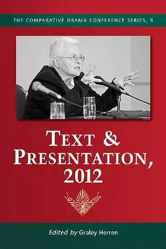 Text & Presentation, 2012 cover