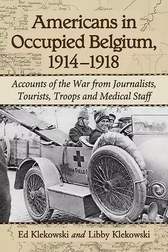 Americans in Occupied Belgium, 1914-1918 cover