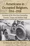 Americans in Occupied Belgium, 1914-1918 cover