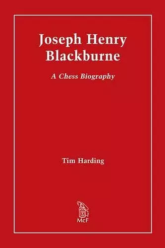 Joseph Henry Blackburne cover