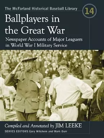 Ballplayers in the Great War cover