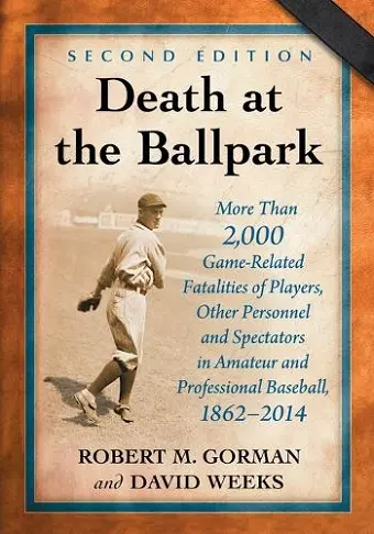 Death at the Ballpark cover