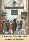 Aaron Burr in Exile cover
