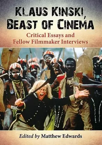 Klaus Kinski, Beast of Cinema cover