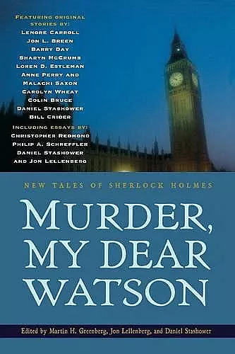 Murder, My Dear Watson cover