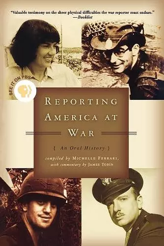 Reporting America at War cover