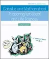 Calculus and Mathematical Reasoning for Social and Life Sciences cover