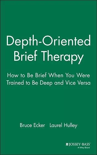 Depth Oriented Brief Therapy cover