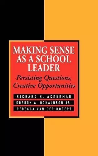 Making Sense As a School Leader cover