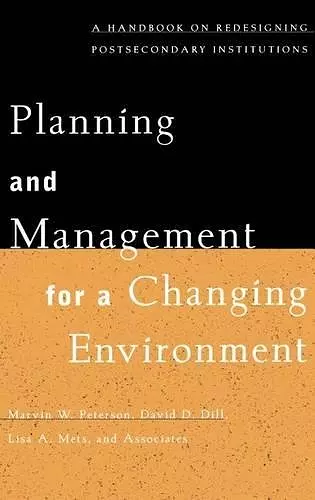 Planning and Management for a Changing Environment cover