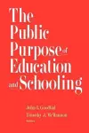 The Public Purpose of Education and Schooling cover