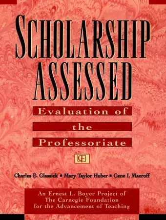 Scholarship Assessed cover