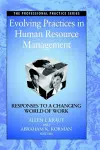 Evolving Practices in Human Resource Management cover