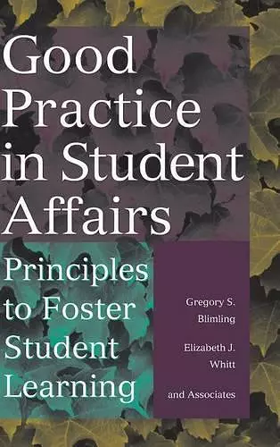 Good Practice in Student Affairs cover