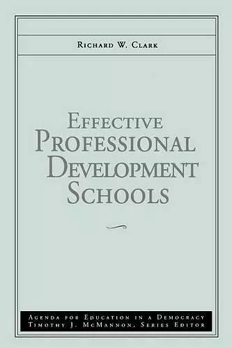 Effective Professional Development Schools cover