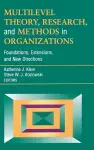 Multilevel Theory, Research, and Methods in Organizations cover