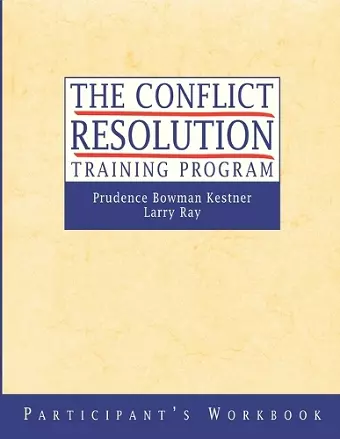 The Conflict Resolution Training Program cover