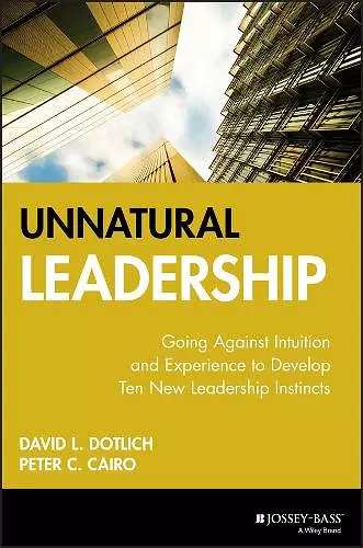 Unnatural Leadership cover