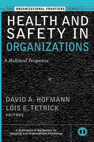 Health and Safety in Organizations cover