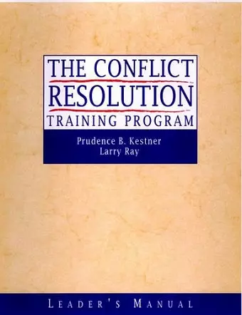 The Conflict Resolution Training Program cover