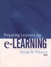 Preparing Learners for e-Learning cover