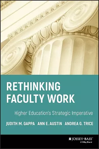 Rethinking Faculty Work cover