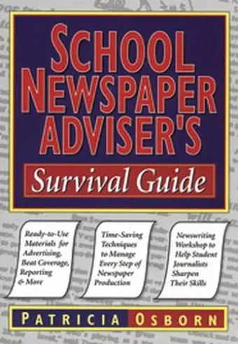 School Newspaper Adviser's Survival Guide cover