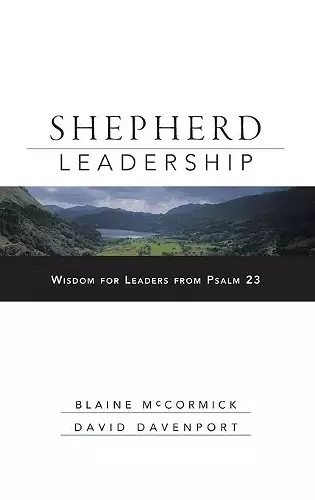 Shepherd Leadership cover