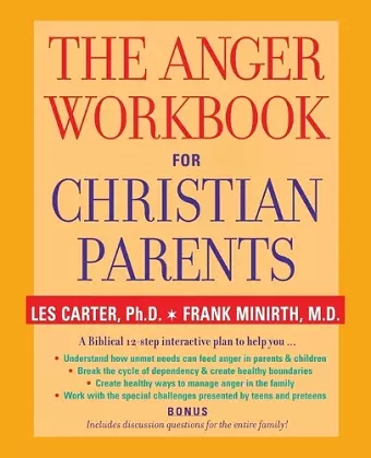 The Anger Workbook for Christian Parents cover