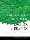 Knowledge to Support the Teaching of Reading cover