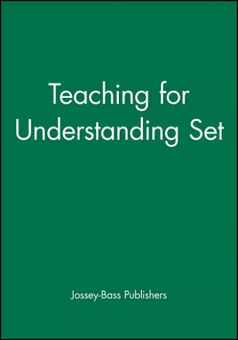 Teaching for Understanding Set cover