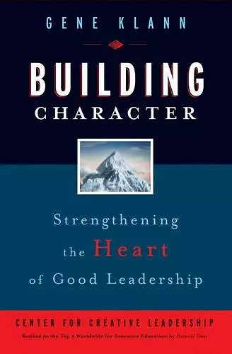 Building Character cover