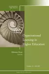 Organizational Learning in Higher Education cover