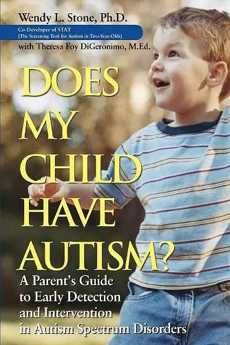 Does My Child Have Autism? cover