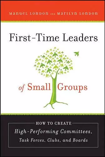 First-Time Leaders of Small Groups cover