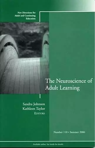 The Neuroscience of Adult Learning cover