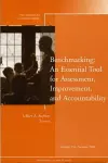 Benchmarking: An Essential Tool for Assessment, Improvement, and Accountability cover