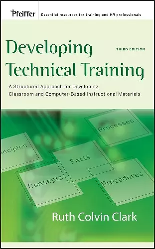 Developing Technical Training cover