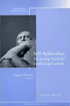 Self–Authorship: Advancing Students′ Intellectual Growth cover