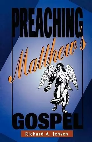 Preaching Matthew's Gospel cover