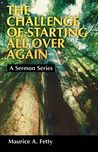 The Challenge of Starting All Over Again cover