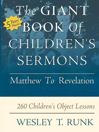 The Giant Book of Children's Sermons cover