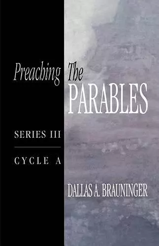 Preaching the Parables cover