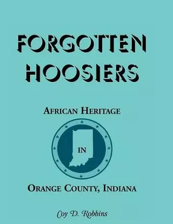 Forgotten Hoosiers cover