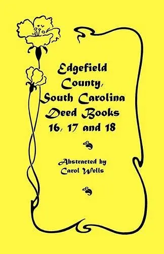 Edgefield County, South Carolina cover