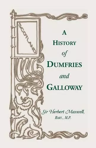 History of Dumfries and Galloway cover