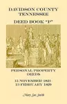 Davidson County Tennessee Deed Book P cover